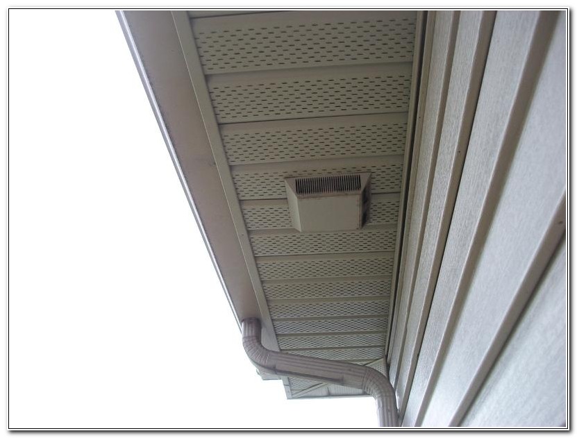 Venting A Bathroom Fan Through The Soffit