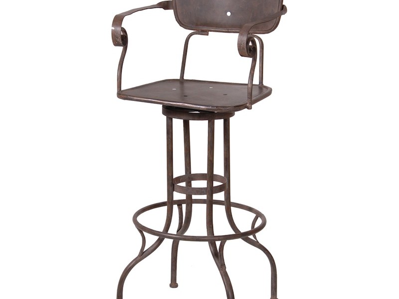 Vintage Industrial Style Bar Stools