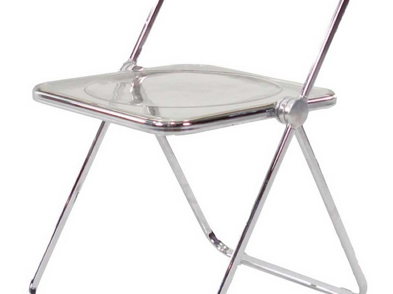 Vintage Lucite Folding Chairs