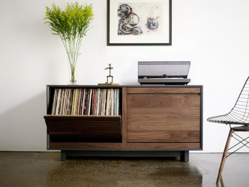 Vinyl Record Storage Furniture