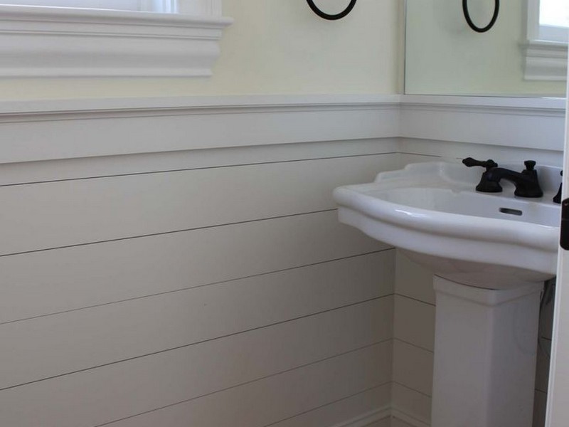 Wainscot Paneling Bathroom