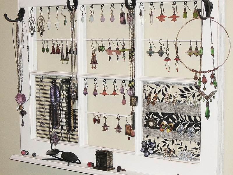 Wall Hanging Jewelry Organizer