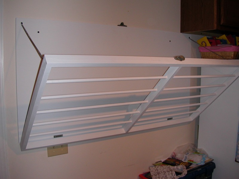 Wall Mounted Drying Rack For Clothes