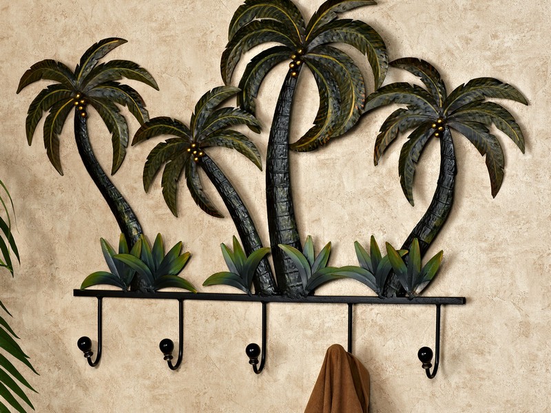 Wallpaper Borders For Bathrooms Palm Trees