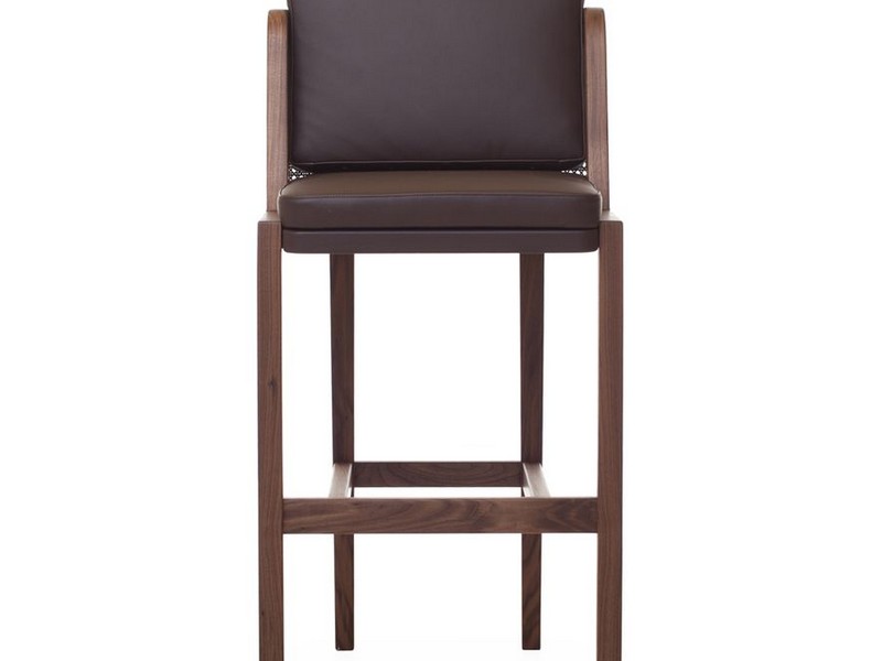 Walnut Bar Stool