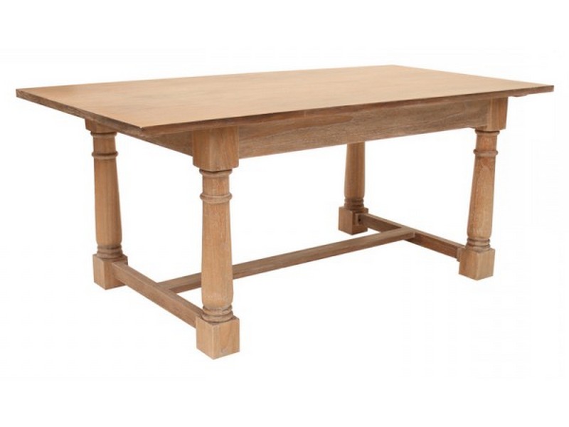 Weathered Oak Dining Table