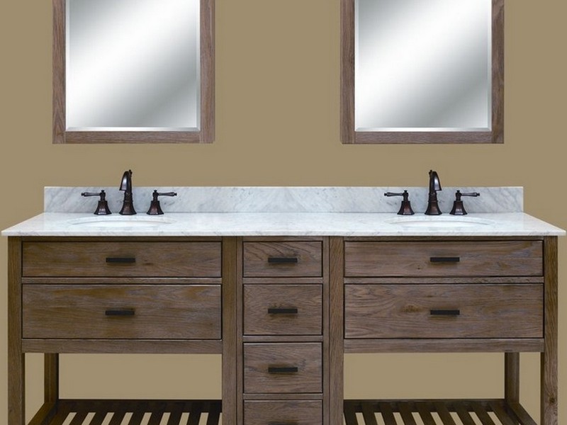 Weathered Oak Vanity