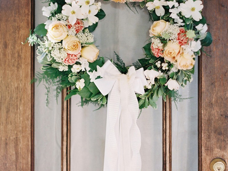 Wedding Wreaths For Doors