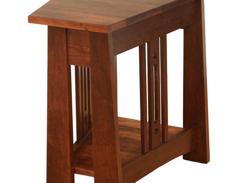 Wedge End Table