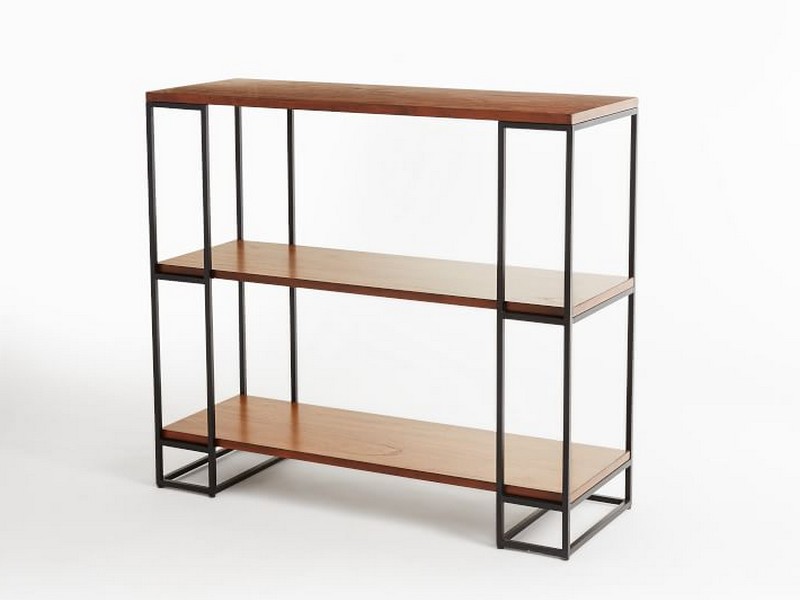 West Elm Rectangle Cutout Bookcase