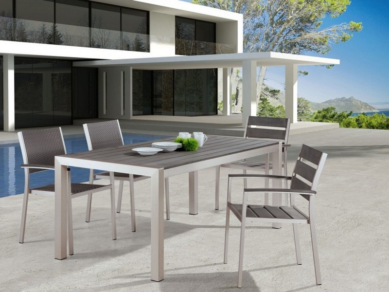 White Aluminum Patio Furniture