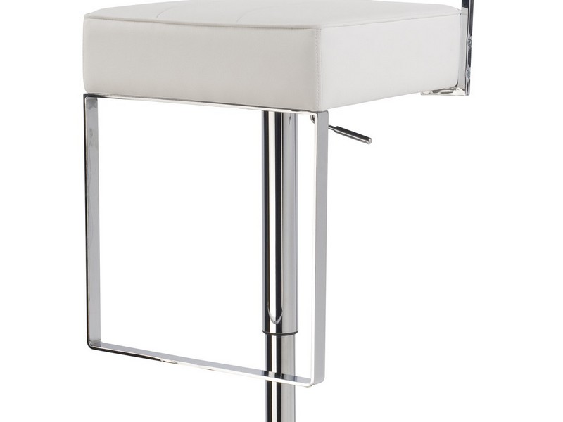 White Bar Stools With Backs