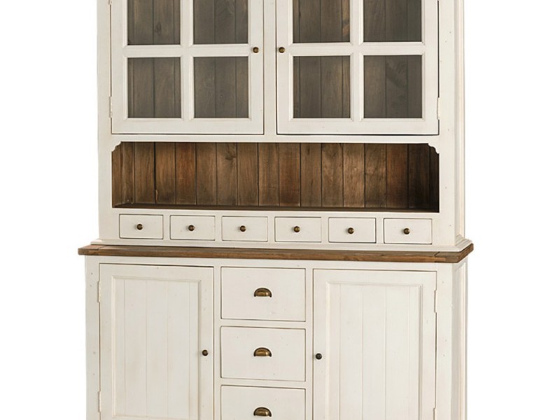 White Buffet And Hutch