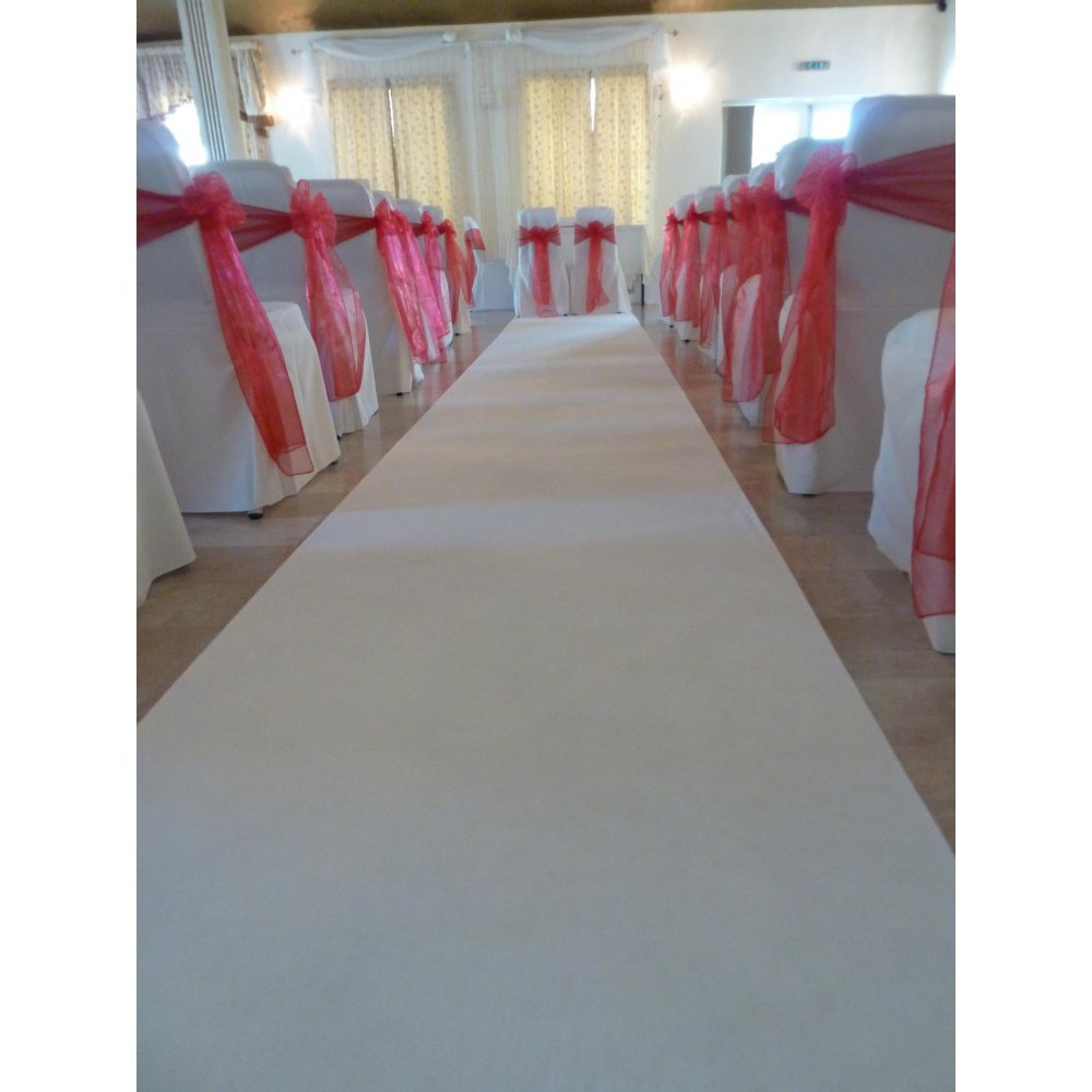 White Carpet Aisle Runner