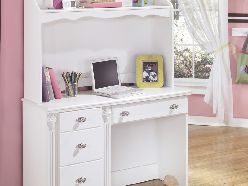 White Desks With Hutch And Drawers