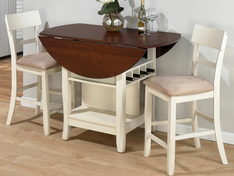 White Drop Leaf Table And Chairs