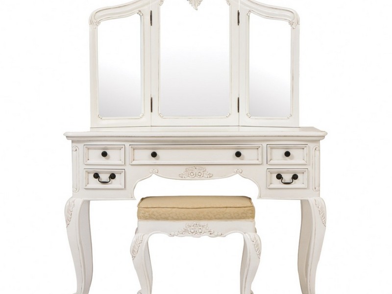 White French Vanity Table