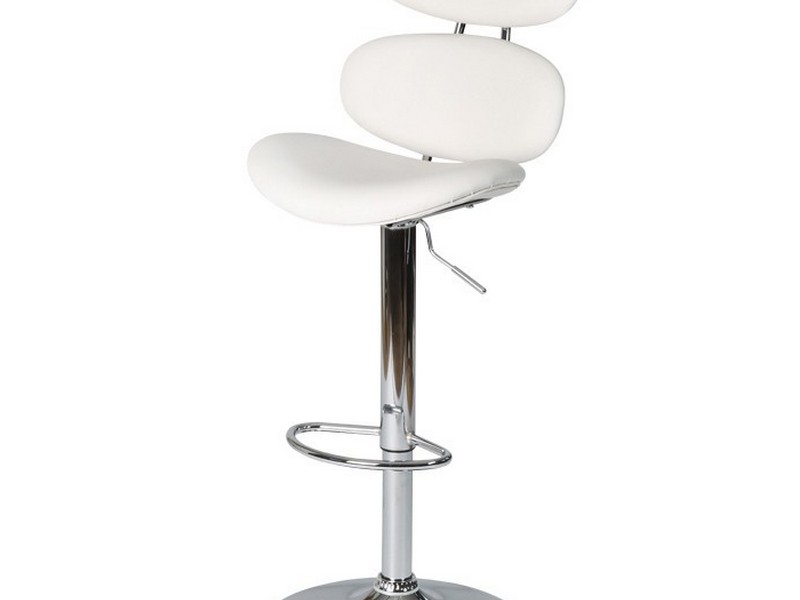 White High Back Bar Stools