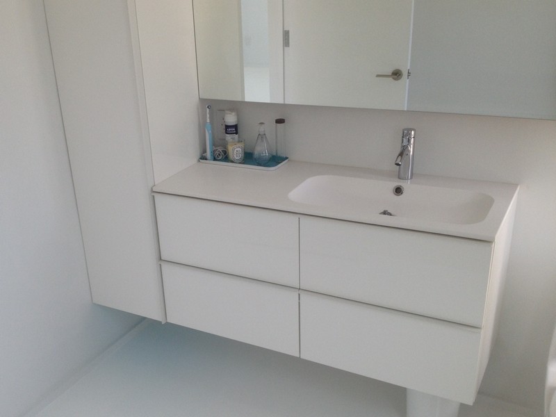 White Ikea Bathroom Vanity