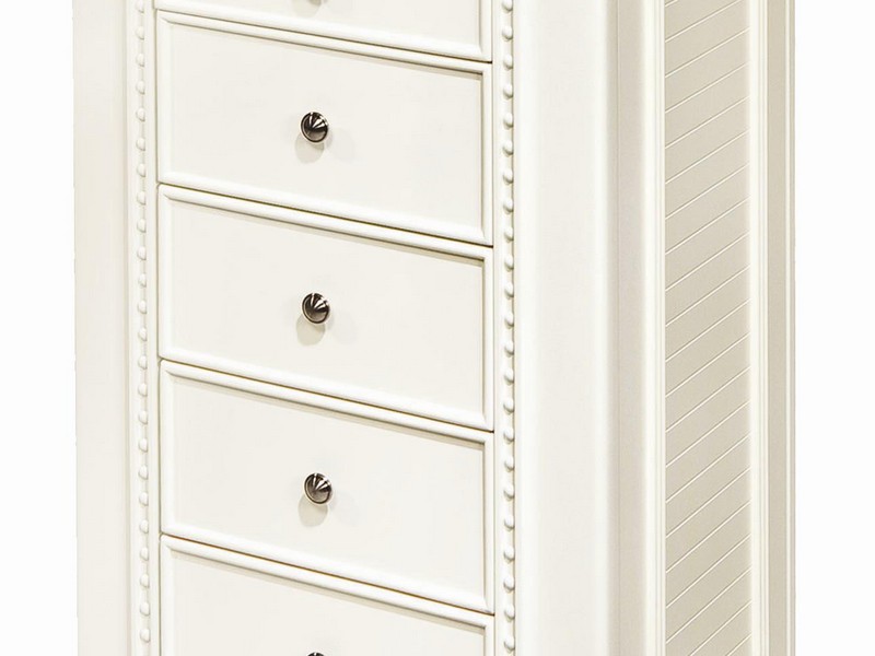 White Jewelry Armoire