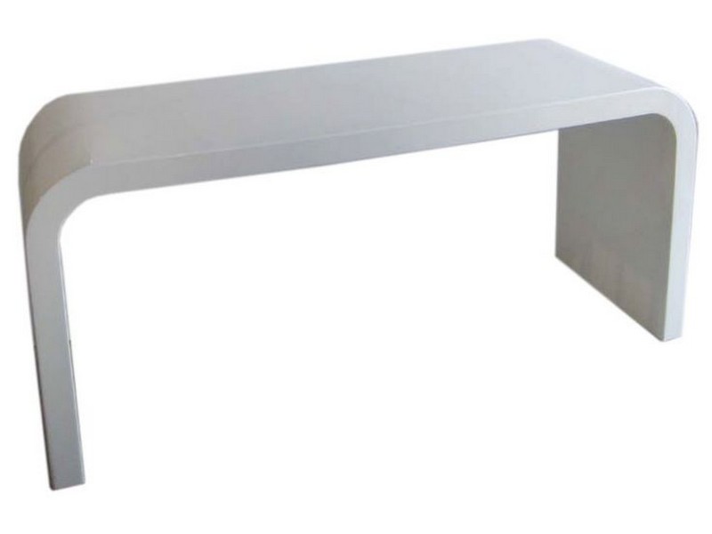 White Lacquer Console Table