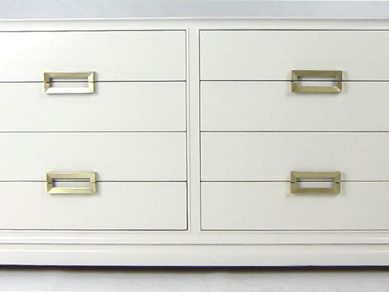 White Lacquer Dressers