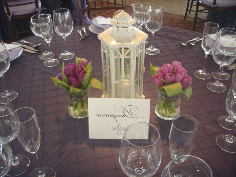 White Lanterns For Wedding Centerpieces