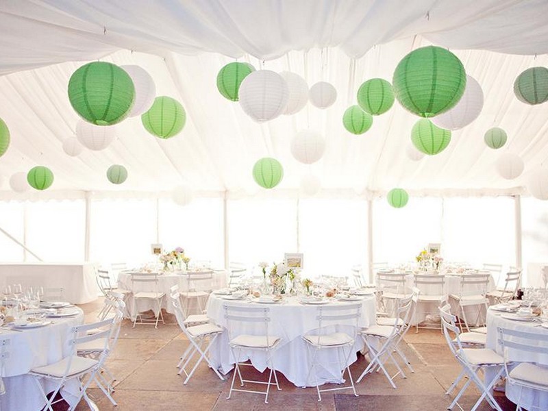 White Lanterns For Weddings