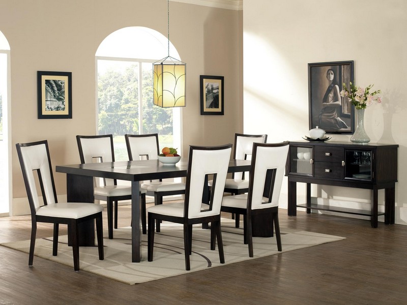 White Leather Dining Room Chairs Canada
