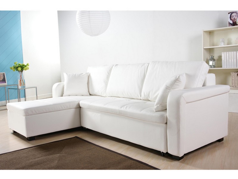 White Leather Sectional Sofas
