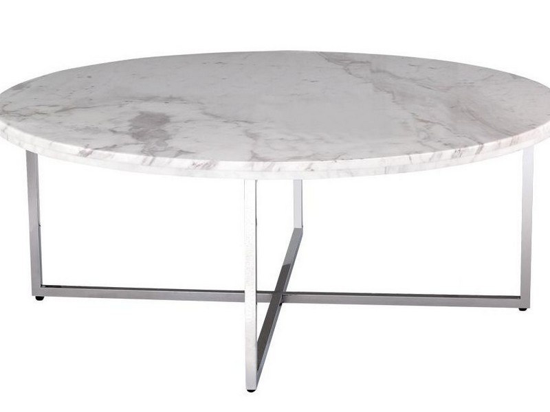 White Marble Top Coffee Table