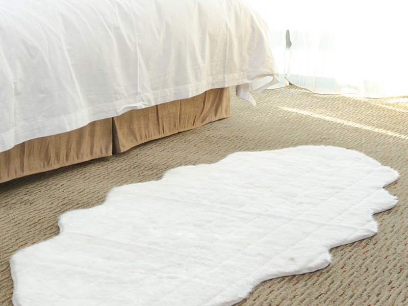 White Plush Rug