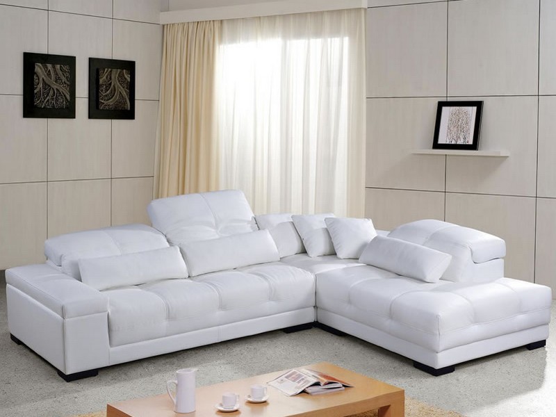 White Sectional Couch