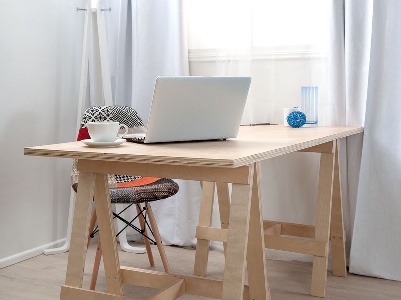 White Trestle Desk Australia