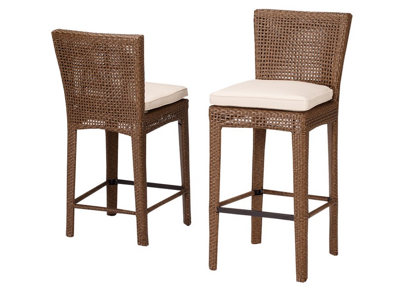 Wicker Counter Stool