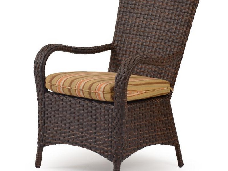 Wicker Dining Room Chairs With Arms