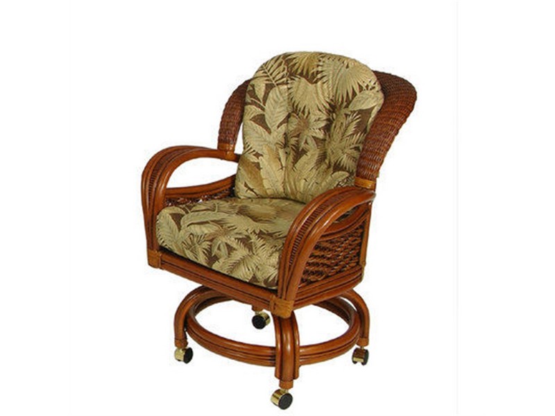 Wicker Dining Room Chairs With Casters