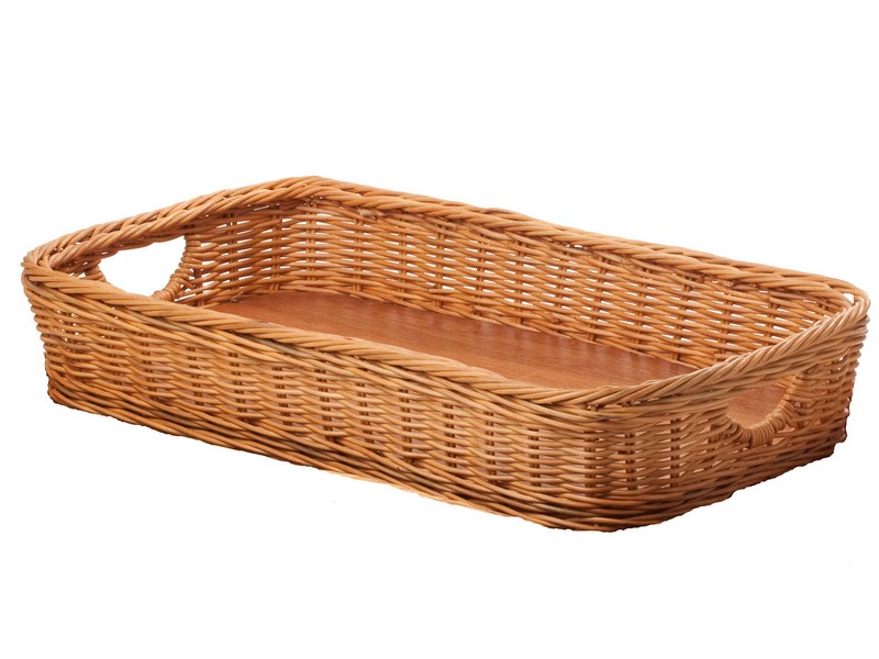 Wicker Serving Trays