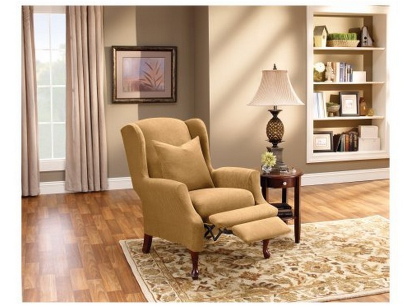 Wing Chair Recliner Slipcover