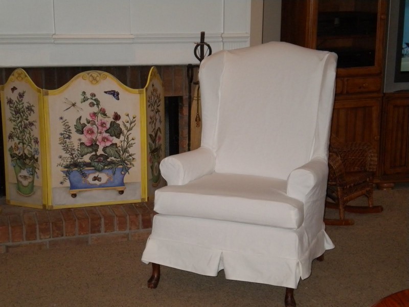 Wing Chair Slipcovers Ikea