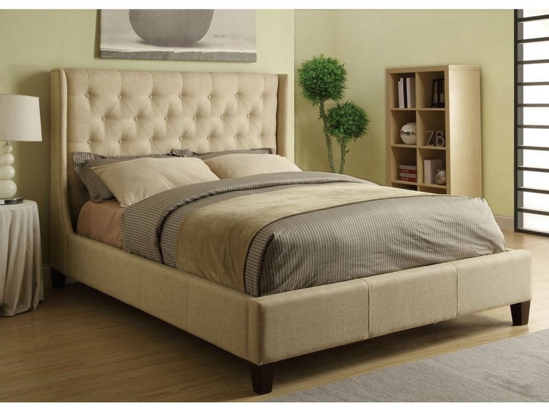 Wingback King Bed