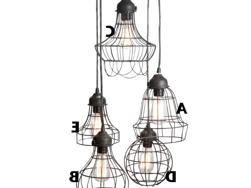 Wire Pendant Light