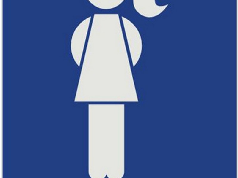 Womens Bathroom Signs Printable