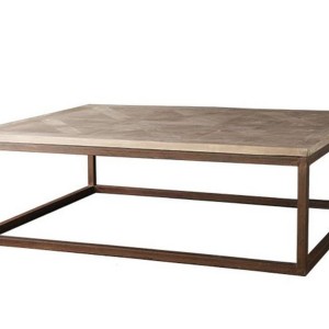 Wood And Cast Iron Coffee Tables
