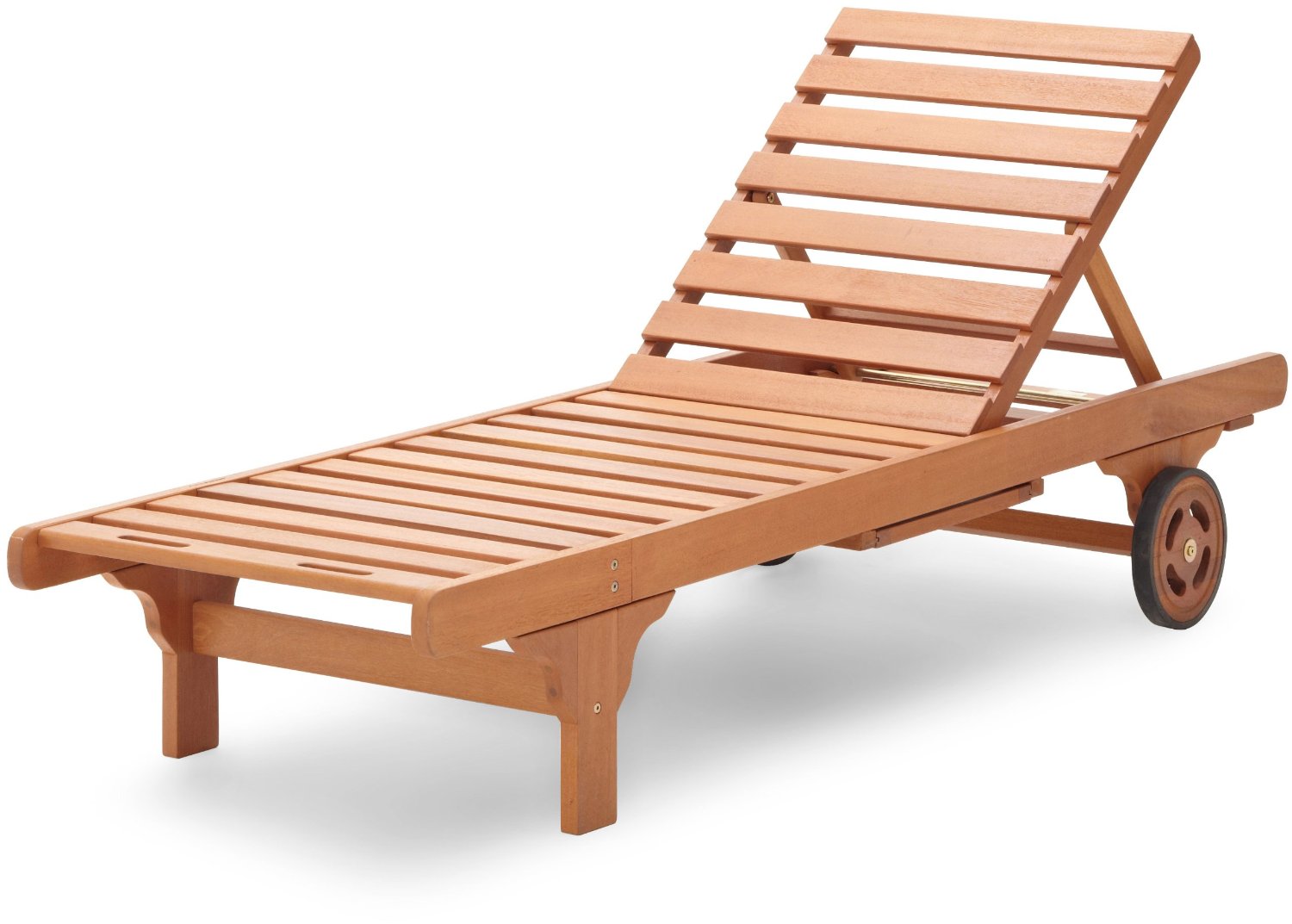 Wood Chaise Lounge