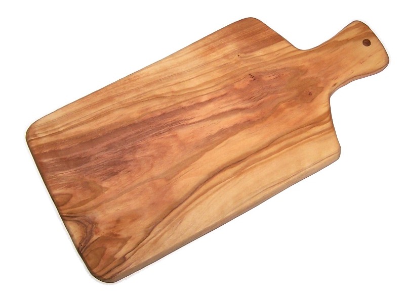 Wood Cutting Board With Handle