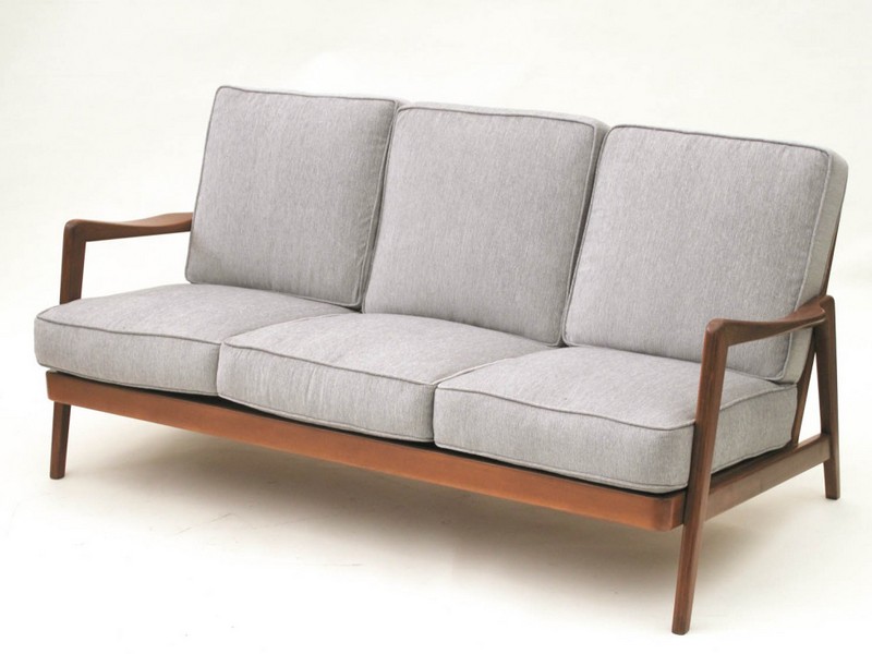 Wood Frame Couch