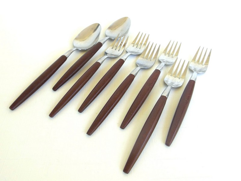 Wood Handle Flatware