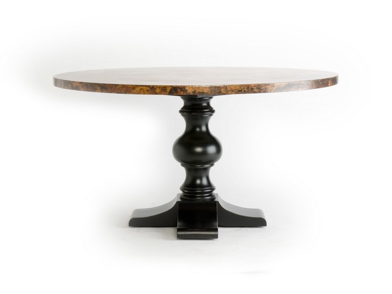 Wood Pedestal Table Base