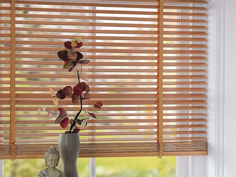 Wood Slat Blinds